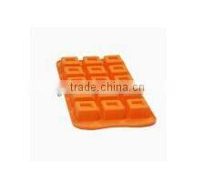 2015 Hotsale Newly Design Food Grade Orange Color Silicone Ice Tray Mold