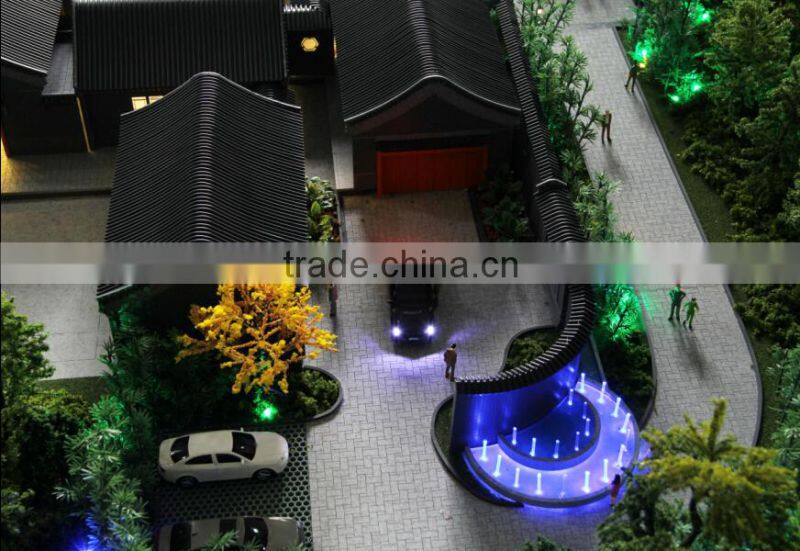 Architectural models of Hotel Park making service