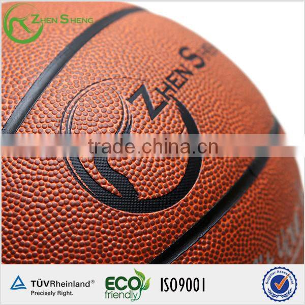 Zhensheng PVC Material Street Basketballs Played on Cement or Asphalt Ground
