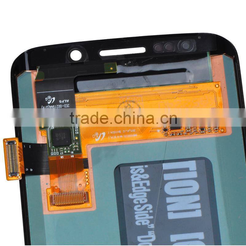 Wholesale For Samsung Galaxy S6 EDGE LCD Digitizer Screen Assembly,For Samsung Galaxy S6 EDGE LCD Screen,For Samsung S6 EDGE LCD