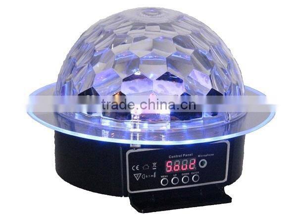 Remote control DMX512 6*1w magic ball disco magic ball