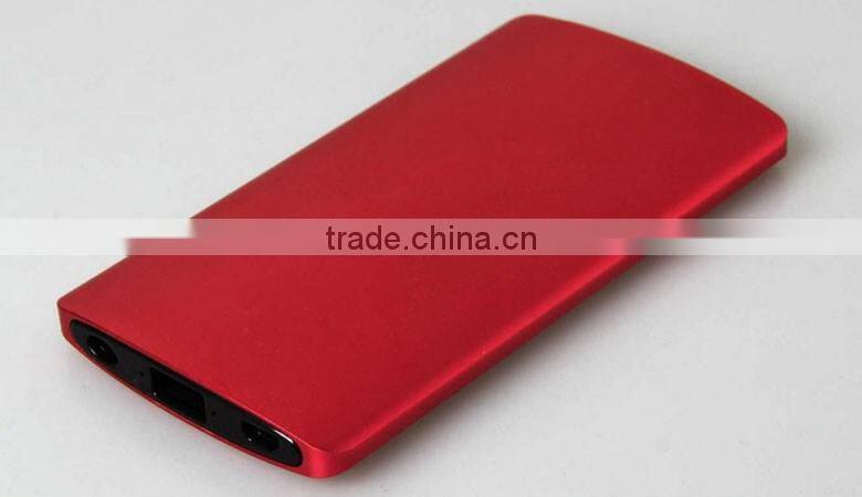 2016 Aluminum Comfortable Handle Excellent Design 6000mAh Power Bank Housing