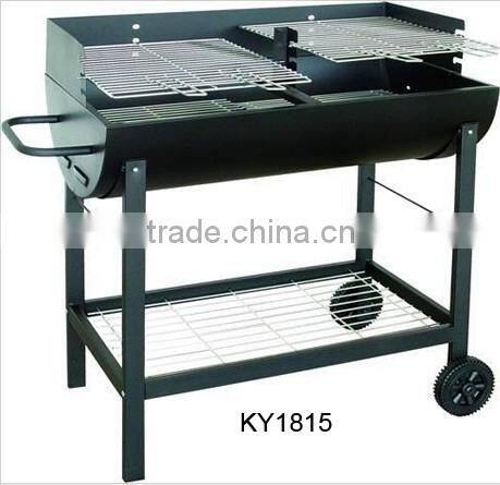 Easily Assembled Feature and Porcelain Enameled Finishing BBQ Grill