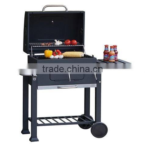 Outdoor garden charcoal bbq smoker grill