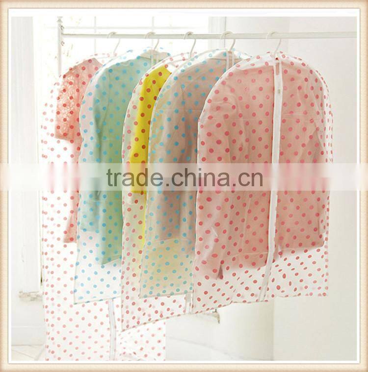 PEVA suit dust cover garment bag