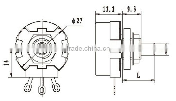 RV28P1 Rotary Potentiometer