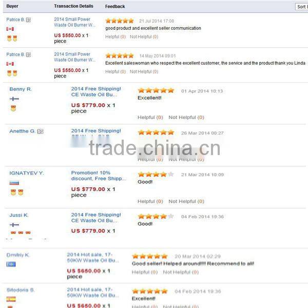 small burner/spary booth burner/burner furnace