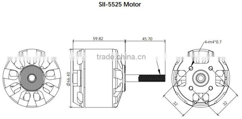 Scorpion SII-5525-210KV Motor for Aeroplane