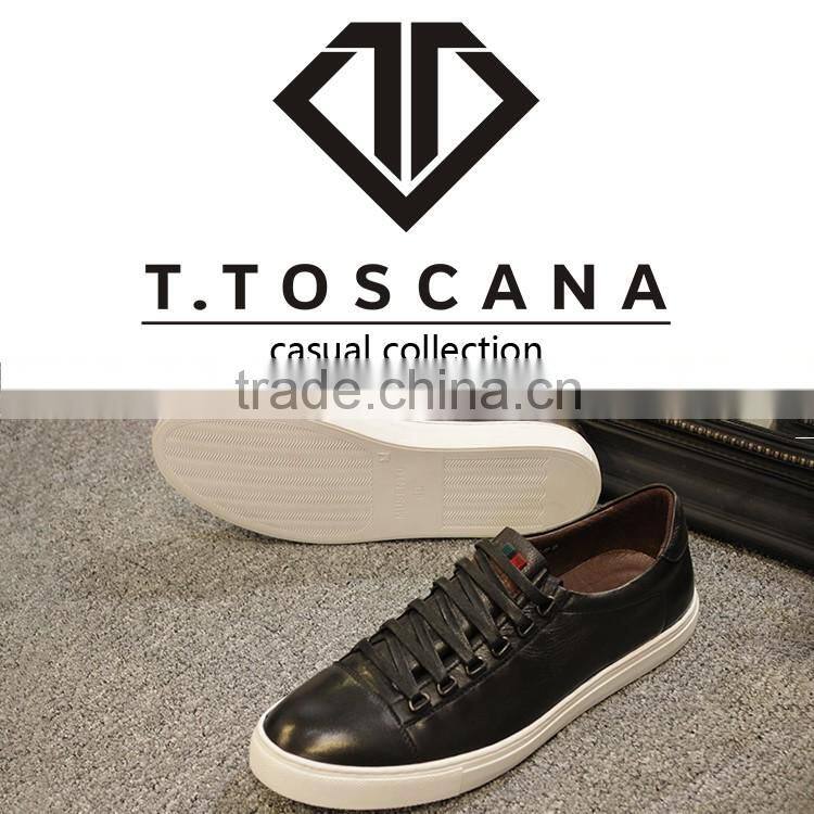T.TOSCANA 2016 fashion white sneaker casual shoes for men have stock