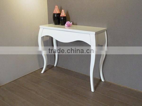 Bedroom furniture white dressing table console table shabby