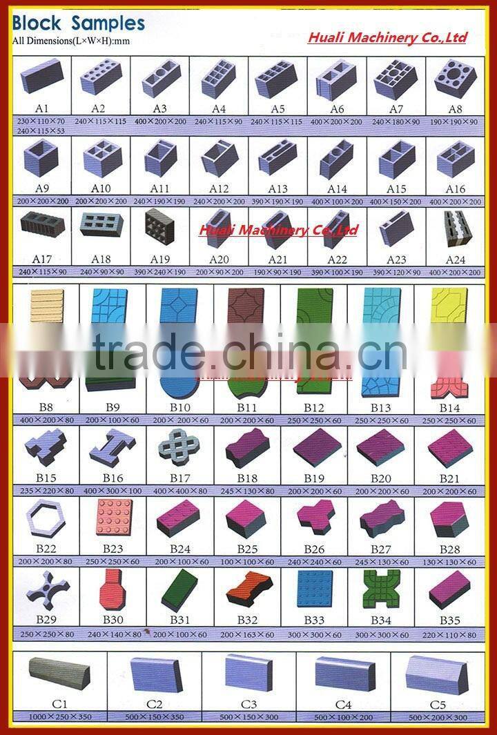 QT4-15 Automatic concrete hollow block making machine price for sale