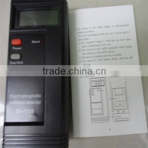 2016 hot sale electromagnetic radiation detector with top quality