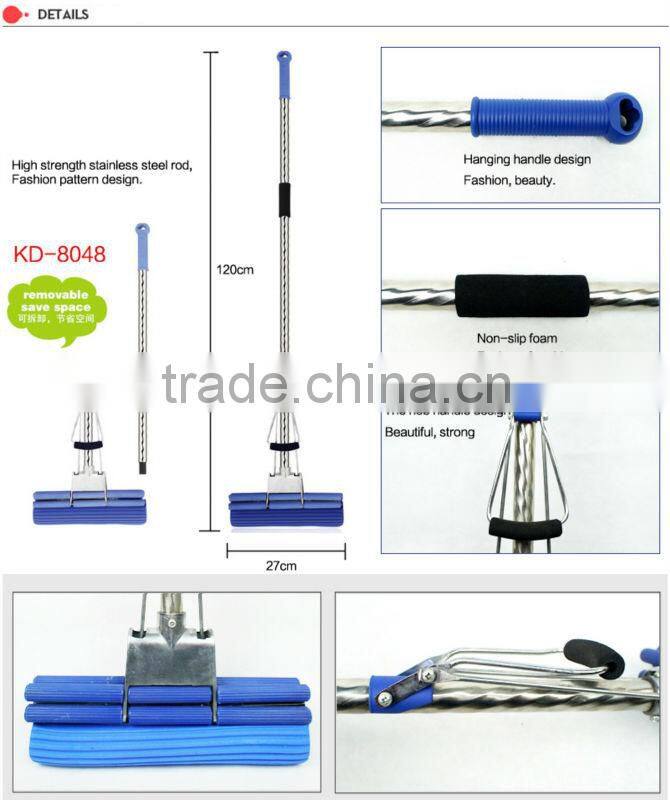 Hot selling sponge dust push easy cleaning mop