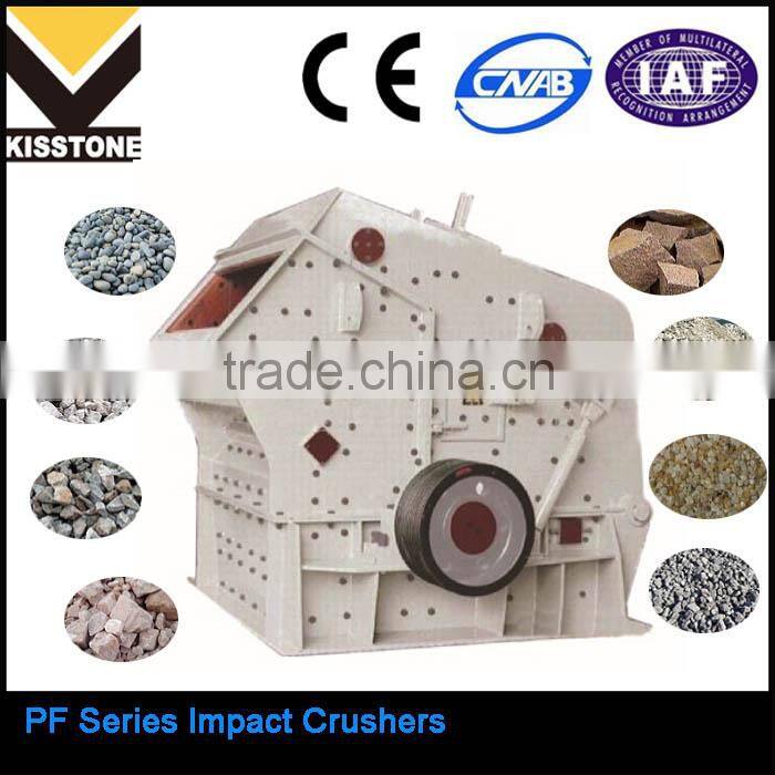 PF series crushing machine impact crusher best quality low price second hand stone crusher plant