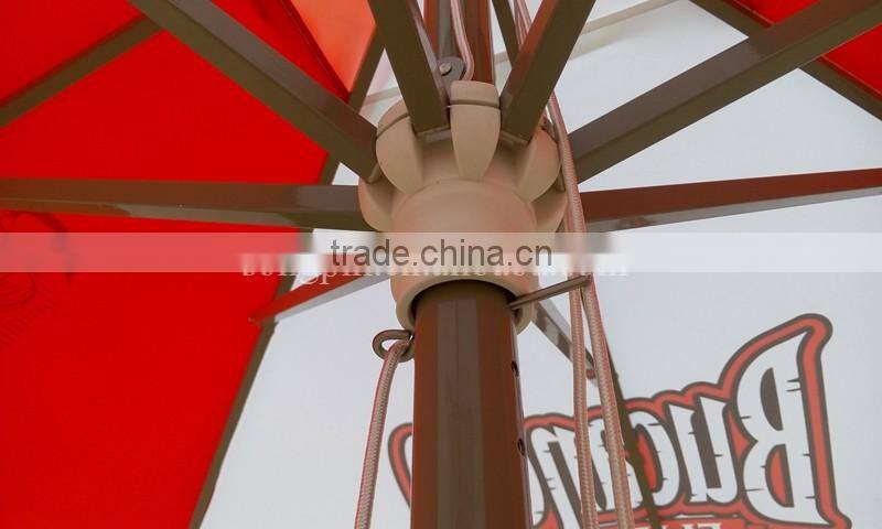 custom logo printing outdoor promotion patio umbrella