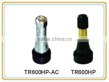 TR600 EPDM Rubber Motorcycle Tyre Valve / Clamp-in and High-pressure Metal Valve