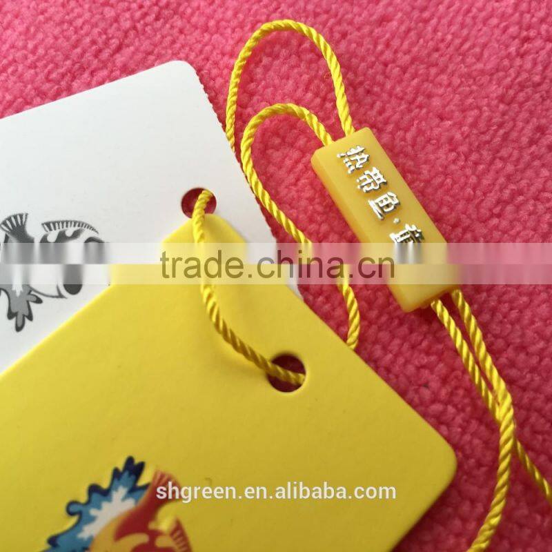 Glossy Spot UV brand logo paper hangtag