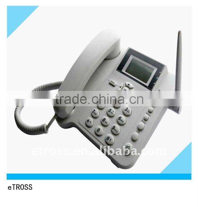 hot-selling analog gsm fixed wireless phones ETROSS-6288 GSM fwp