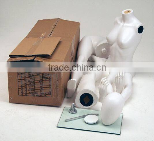 hot sale fashion and decent plastic mannequin without head