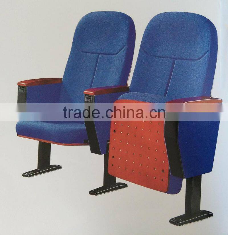 red fabric 2 Person 4d Theater Seats / Cinema Chair YA-302