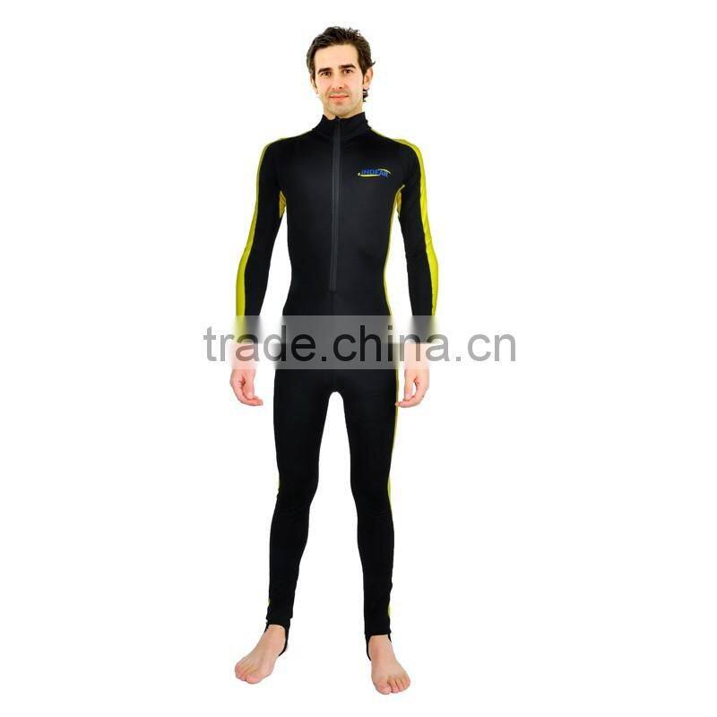 Men's lycra swimming suit long sleeve swimming suit C1605
