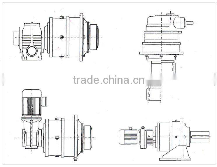 China factory high precison Guo mao planetary gear reduction motor
