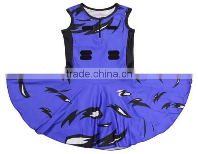 custom netball dresses