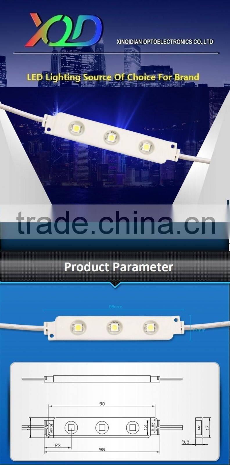 Injection led modules smd 5050 epstar chip light super bright led lights