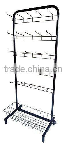 bags metal display rack/metal display rack