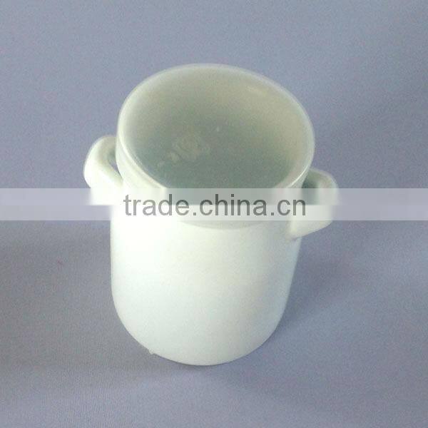 Porcelain Milk Pot Design Mug(CM-056S) with spoon