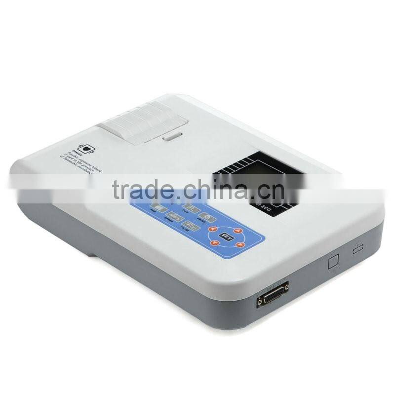 Good quality Veterinary Digital One channel Electrocardiograph ECG EKG-901V-2 Machine CE/ISO certified