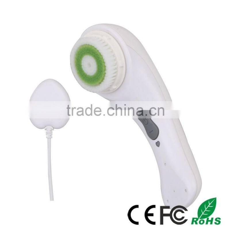 Home using waterproof sonic vibrating deep clearnsing rotating facial brush