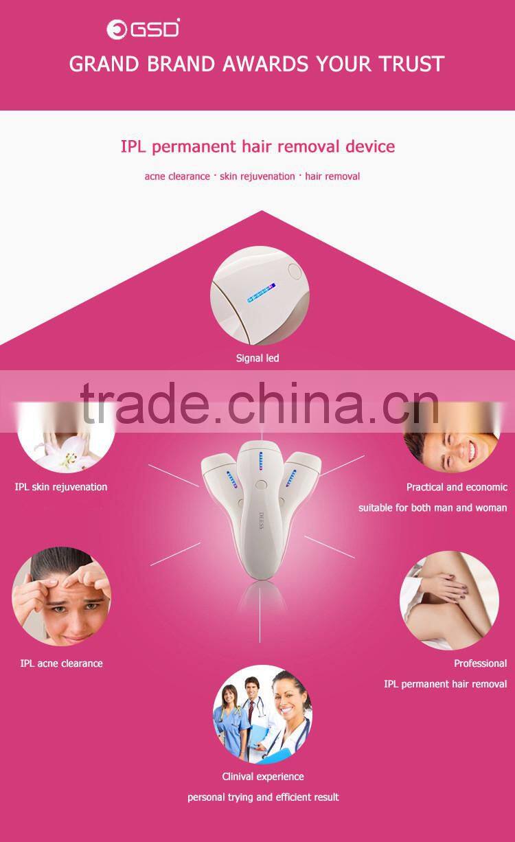 DEESS home use ipl permanent laser hair removal device