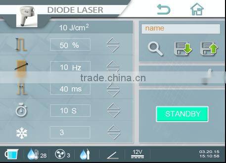 Hot sales!!! High Quality 808nm Diode Laser 808nm diode laser technology hair depilation Movable Color Touch