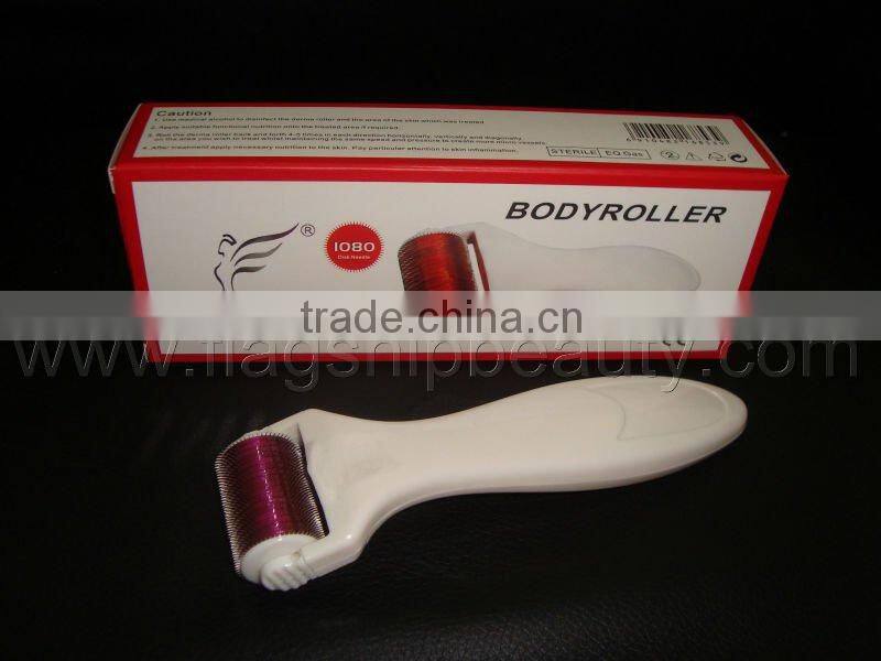 micro needle system 1080needles body treatment mts derma roller