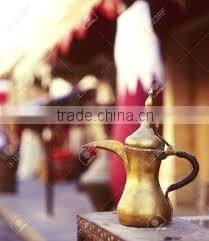 Arabic Brass Dallah Tea Coffee Pot, Arabic Dallah