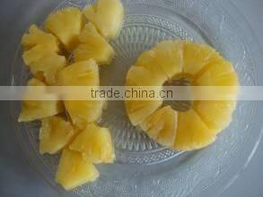 2016 new crop fresh material canned pineapple broken slices 454g