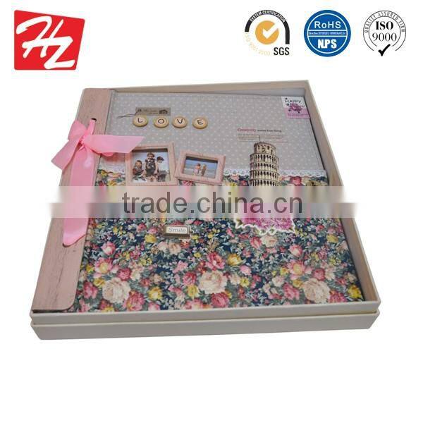 Perfect binding polaroid pvc sheet for wedding photo album