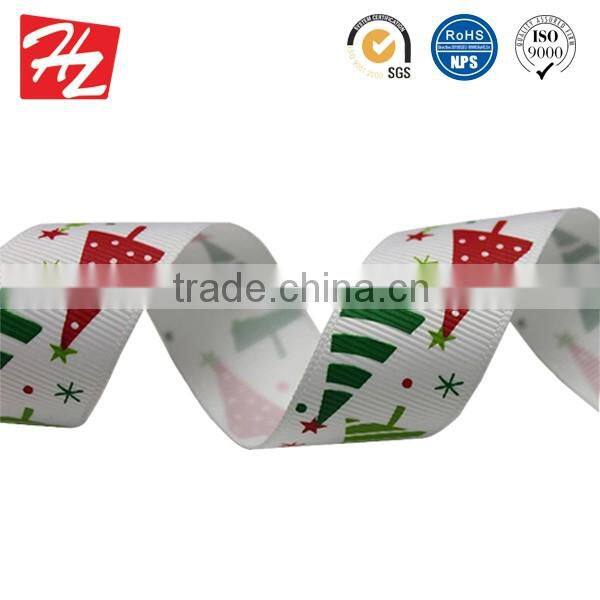 DIY high quality fashion design printed satin ribbon