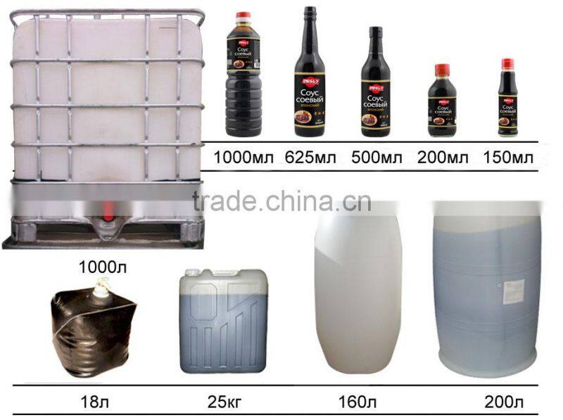 Professional dark soy sauce manufacturer for Russia