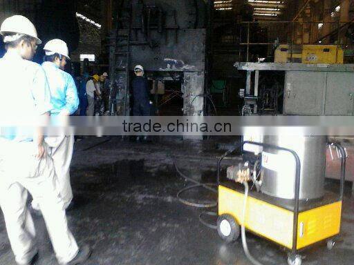 2013 mobile industry diesel hot water high pressure washer for sugar refinery