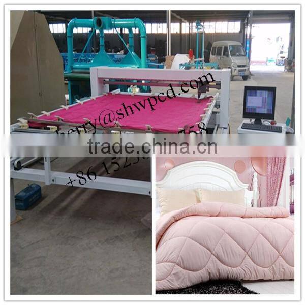 Computer quilt sewing making machine for blanket pillow davut