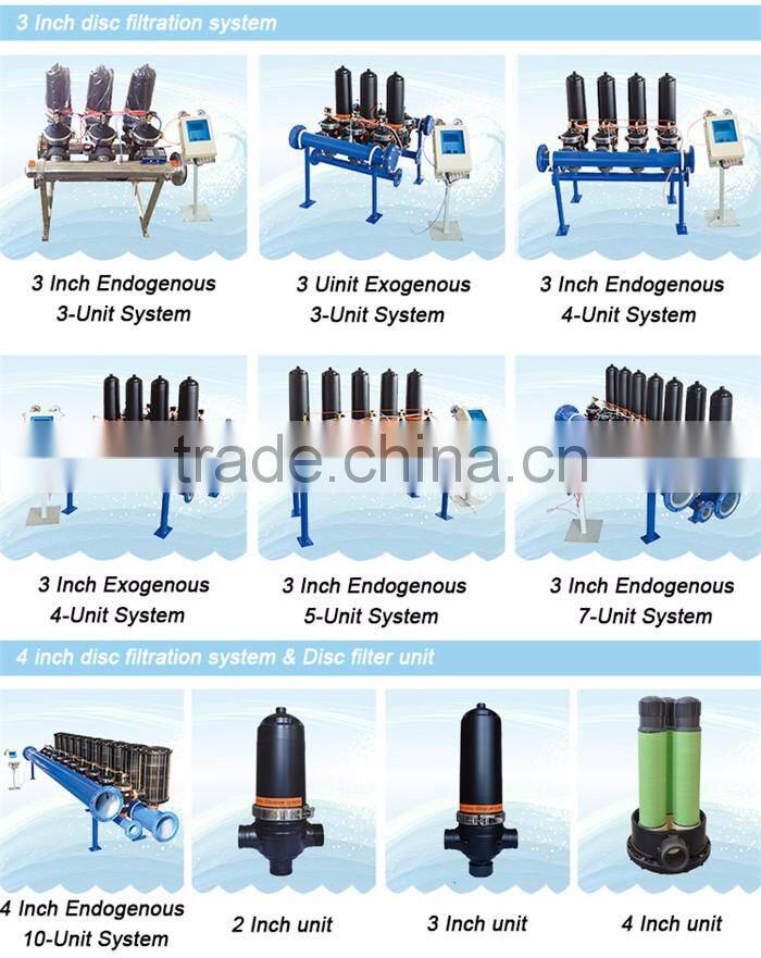 Water Treatment 4 inch Filter Disc Filteration System