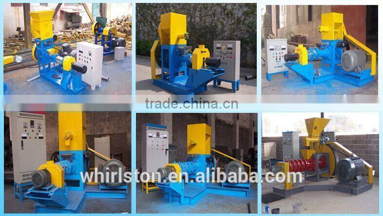 CE approved factory price floating fish feed pellet machine/fish food making machine