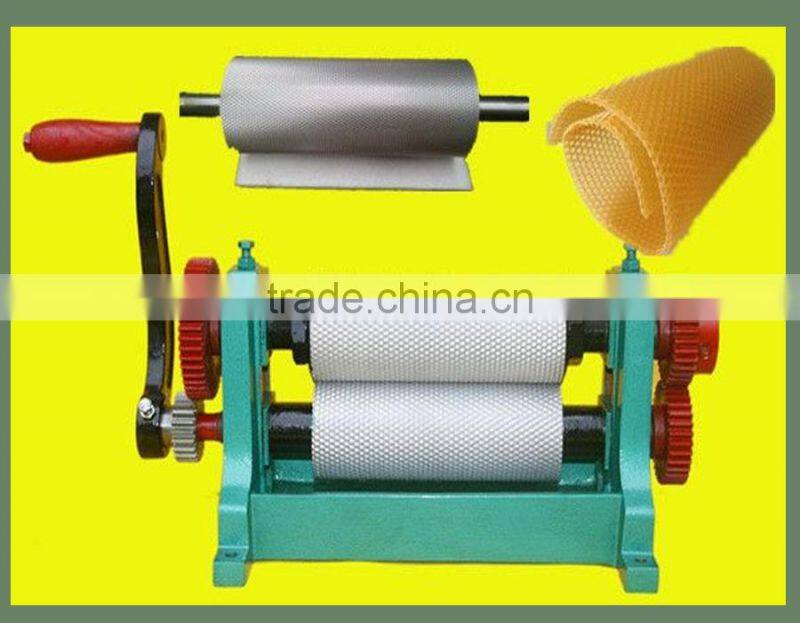 High quality and factory price beeswax comb foundation machine for sale