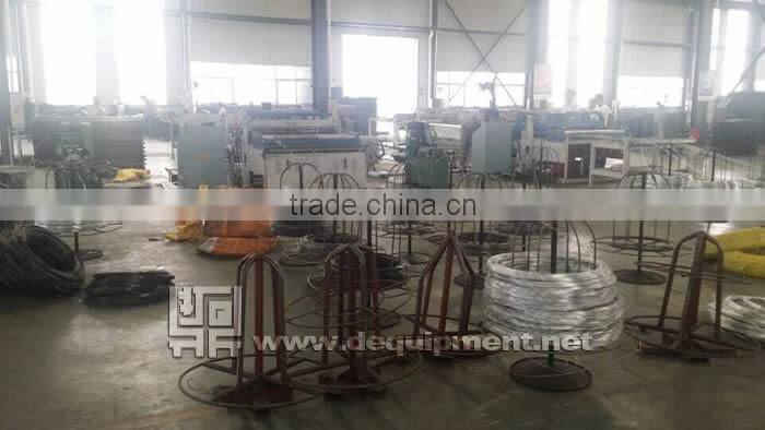 Cage mesh production line