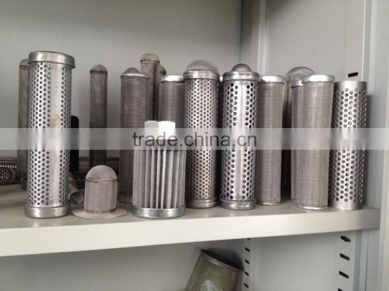 10 Micron Stainless Steel Pleated Fuel Gas Filter Element