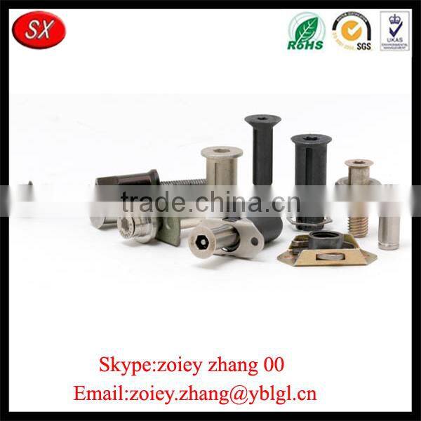 China Supplier Custom Non-standard Precision Metal Retractable Captive Panel Fasteners