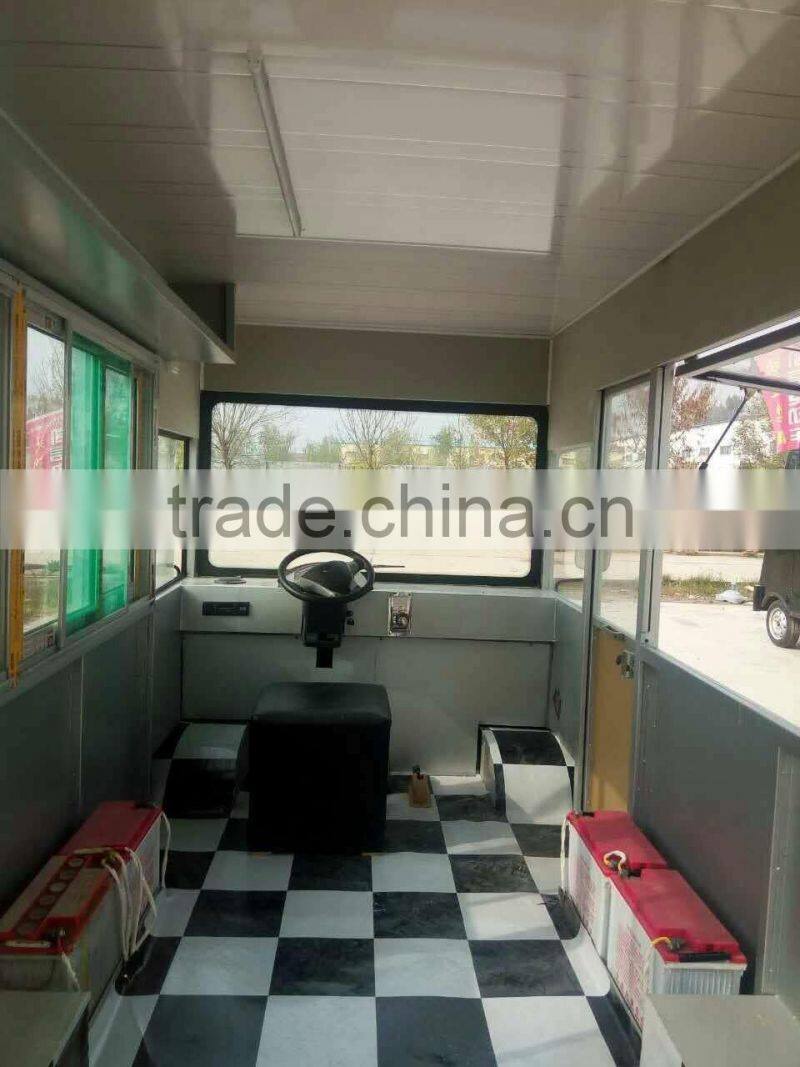 Street Fashion ,Customers favorite Electric Dining Car/mobile food truck for sale