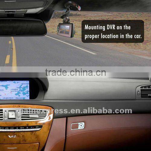 2" TFT LCD Digital DVR Audio Video Car Vehicle Monitor/ Black Box Camera Recording USB + 2G SD memory card